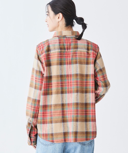 ブラウス シャツ スコッチ・プラッド・フランネル・シャツ ジャパン・フィット レディース L.L.Bean ブラウス シャツ スコッチ・プラッド・フランネル