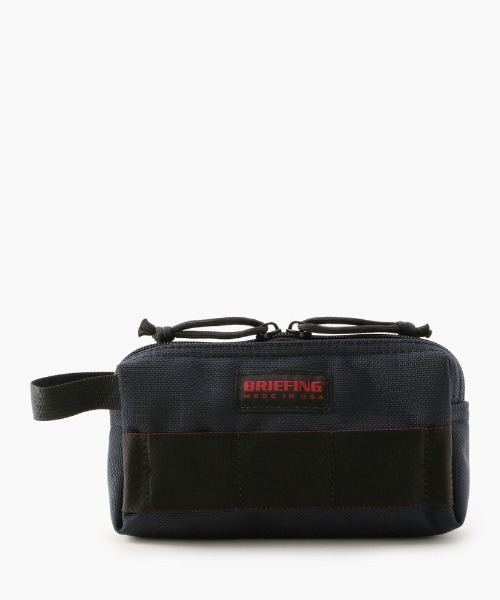Gin【美品】BRIEFING MOBILE POUCH Mブラック BRIEFING（ブリーフィング） ポーチ 「BRIEFING/ブリーフィング