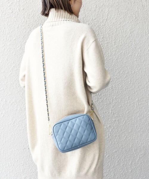 MILOS ショルダーバッグ バッグ Milos:キルティングポシェット