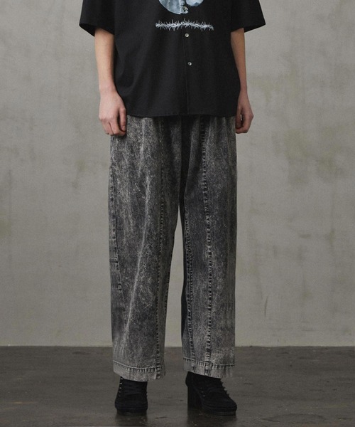 SHAREEF（シャリーフ） ジーンズ 6.5oz DENIM WIDE PANTS メンズ