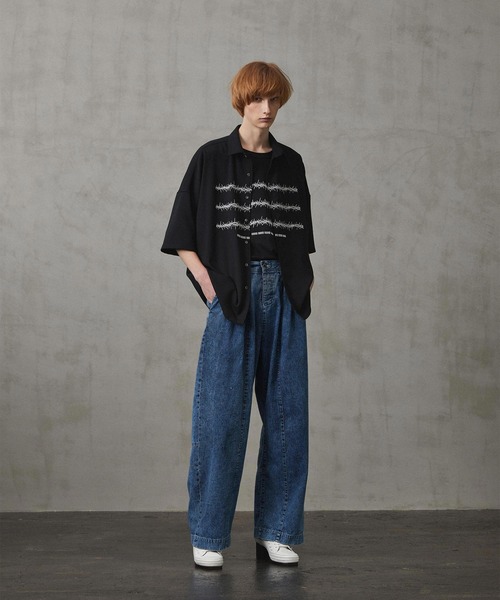 SHAREEF（シャリーフ） ワイドパンツ ジーンズ 6.5oz DENIM WIDE PANTS