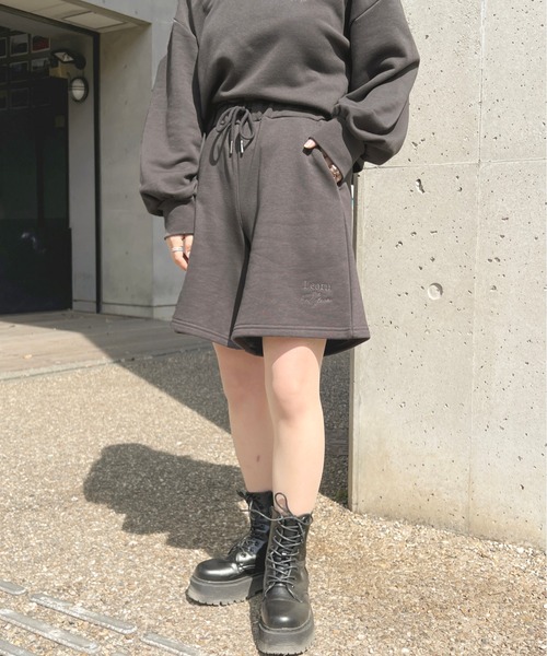 apres jour（アプレジュール） ワイドパンツ スウェットパンツ 