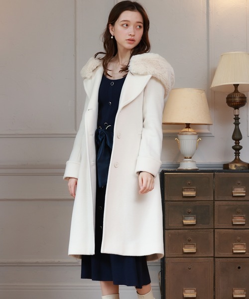 ASTORIA ODIER - ASTORIA ODIER フードファー ダウンジャケット ¥12,100 ASTORIA ODIER ダウンコート ダウンジャケット フードファー
