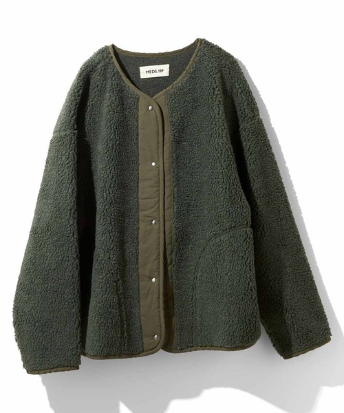 MEDE19F（メデジュウキュウ） カーディガン オーバーサイズボア