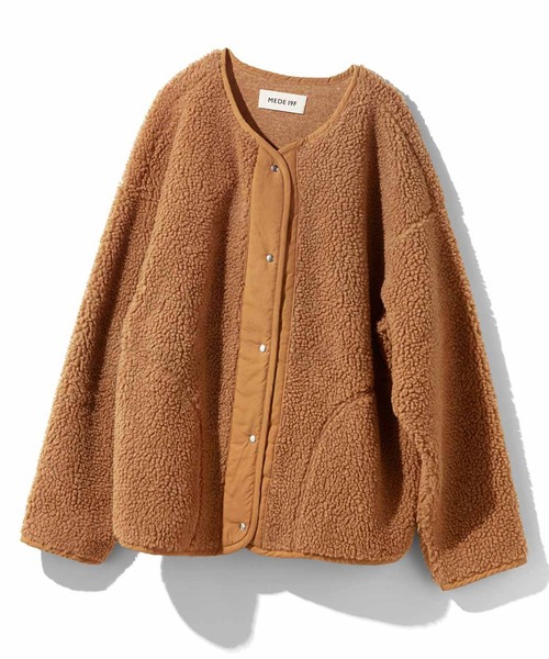 MEDE19F（メデジュウキュウ） カーディガン オーバーサイズボア