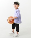 パンツ 7分丈 サルエルパンツ キッズ 子供服...の詳細画像1