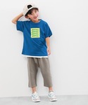 パンツ 7分丈 サルエルパンツ キッズ 子供服...の詳細画像2