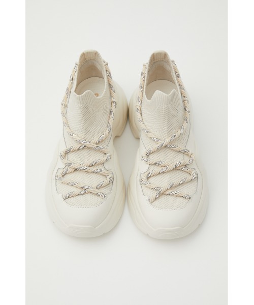 STACCATO スニーカー ツイストMIXニットスリッポン レディース