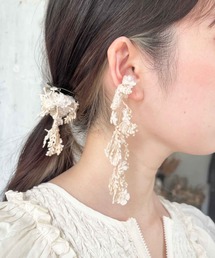 エムスール　m.soeur ミニバッグ　イヤーカフ　セット スズランのイヤーカフ – m.soeur