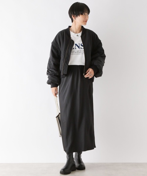 LEPSIM（レプシィム） ma1 ma-1 2WAYショートMA1 183966 レディース