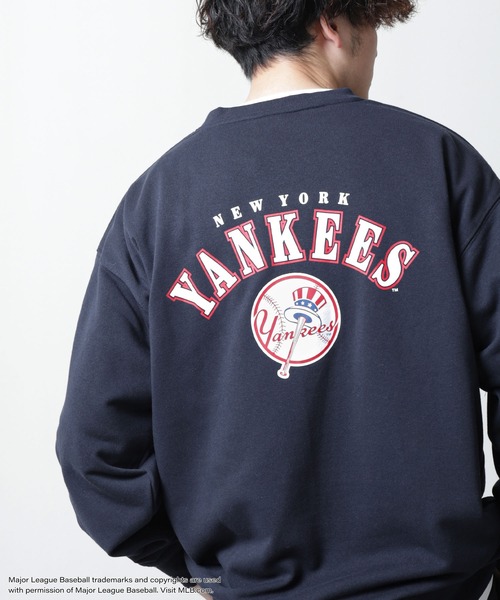 MLB トレーナー スウェット 「MLB」 ビッグシルエット チーム