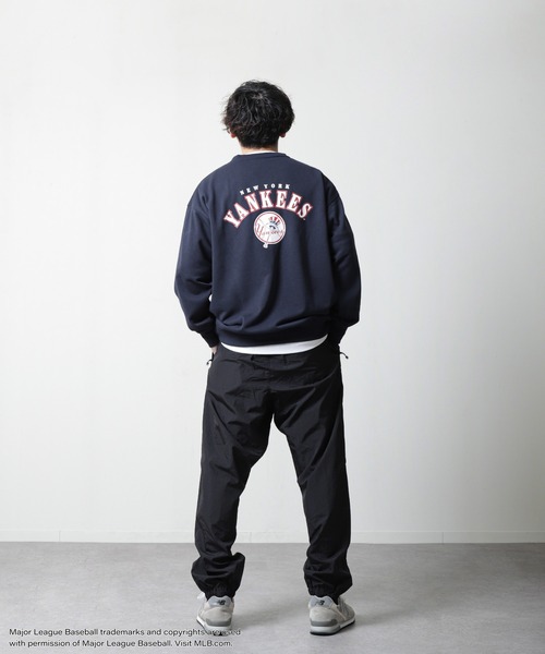 完売品!ローリーズファーム×MLB ビッグスウェット MLB トレーナー スウェット 「MLB」 ビッグシルエット チーム
