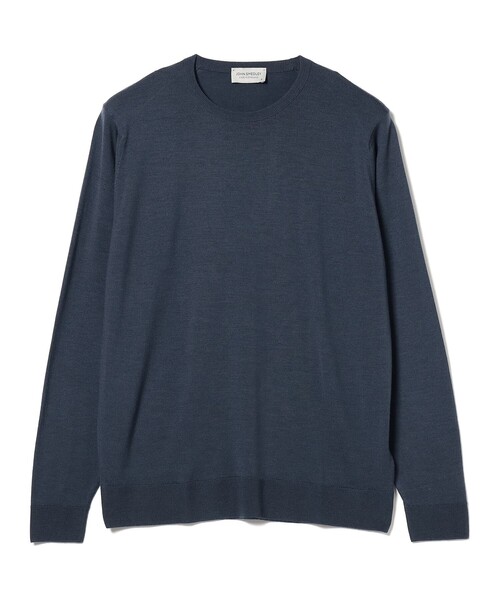 BEAMS F セーター ニット JOHN SMEDLEY / SCANLAN 30ゲージ