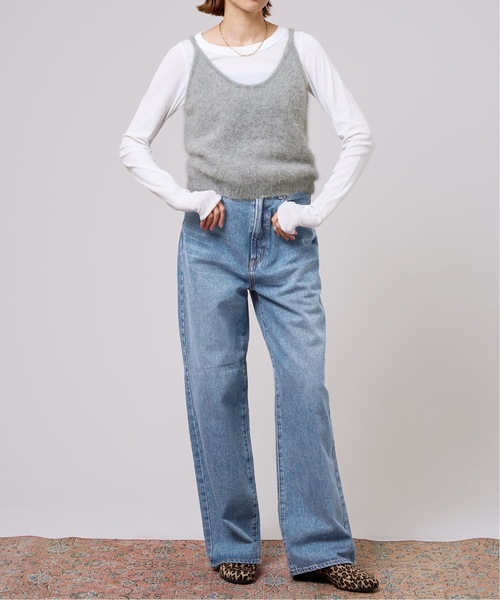 極美品 26 LUNA ニードバイヘリテージ IENA 別注 デニム パンツ IENA LA BOUCLE パンツ デニム ジーンズ 「NEEDBY heritage/ニー