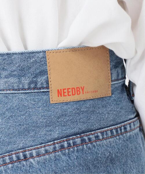 極美品 26 LUNA ニードバイヘリテージ IENA 別注 デニム パンツ NEEDBY heritage/ニードバイヘリテージ LUNA デニム