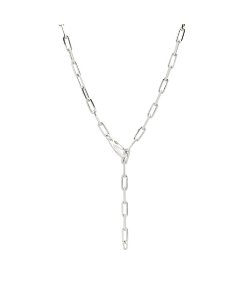 美品 JAM  MADE シルバー925ラインストーンチェーンネックレス J-NS486NC)マリンチェーンネックレス-シルバー925｜アクセサリー