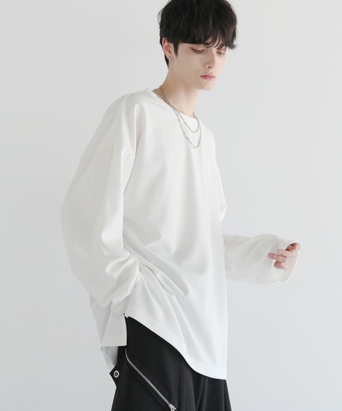 LILL tシャツ ドライアムンゼンレイヤードロングTシャツ メンズ