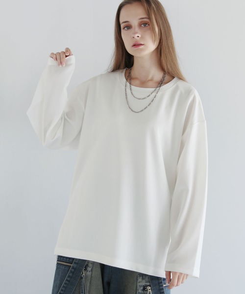 LILL tシャツ ドライアムンゼンレイヤードロングTシャツ メンズ