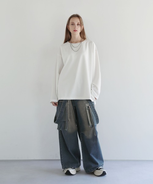 テッケル　ドライロングTシャツ LILL tシャツ ドライアムンゼンレイヤードロングTシャツ メンズ