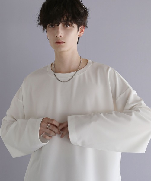 LILL tシャツ ドライアムンゼンレイヤードロングTシャツ メンズ 