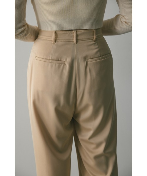 STYLEMIXER（スタイルミキサー） パンツ マットサテンタックパンツ