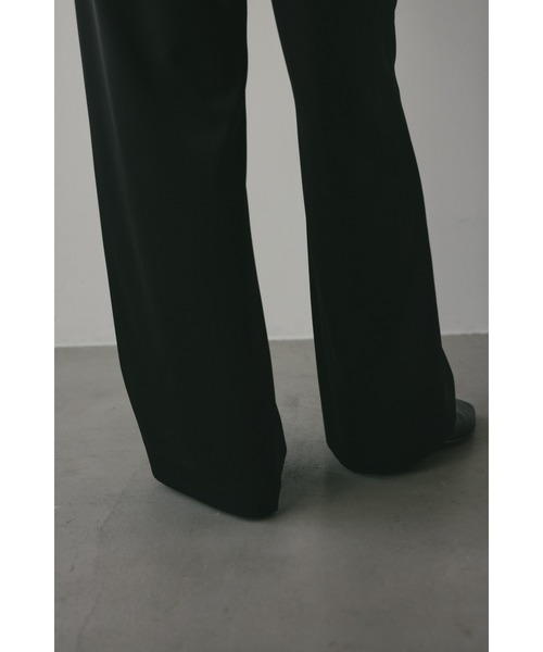 STYLEMIXER（スタイルミキサー） パンツ マットサテンタックパンツ