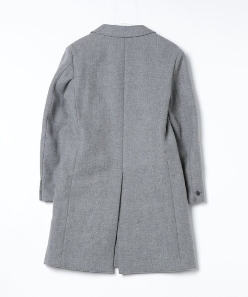 「KURO」 チェスターコート 1 グレー メンズ