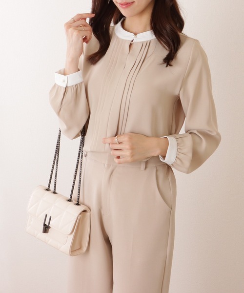 Lace Ladies（レースレディース） ブラウス シャツ バイカラー