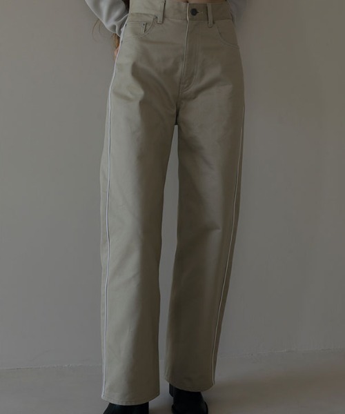 ETRE TOKYO（エトレトウキョウ） チノパン サイドライントラウザーズ