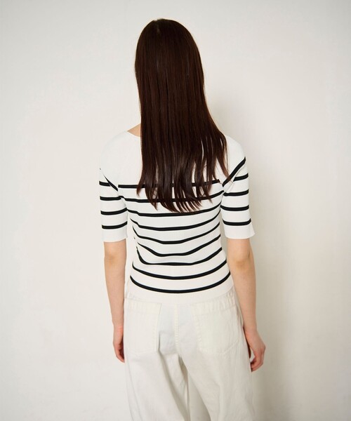 GRACE CONTINENTAL ニット セーター ハーフスリーブニットトップ