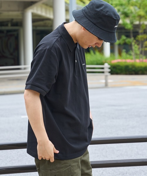 Eddie Bauer ポロシャツ 古着 オーバーサイズ ゆったり カラフル 古着 80-90s USA製 Eddie Bauer 無地 ソリッド ピグメント染 100