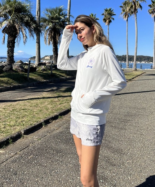 ROXY ラッシュガード FEEL FREE ZIP RASH/ロキシージップアップ
