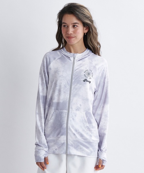 ROXY ラッシュガード FEEL FREE ZIP RASH/ロキシージップアップ