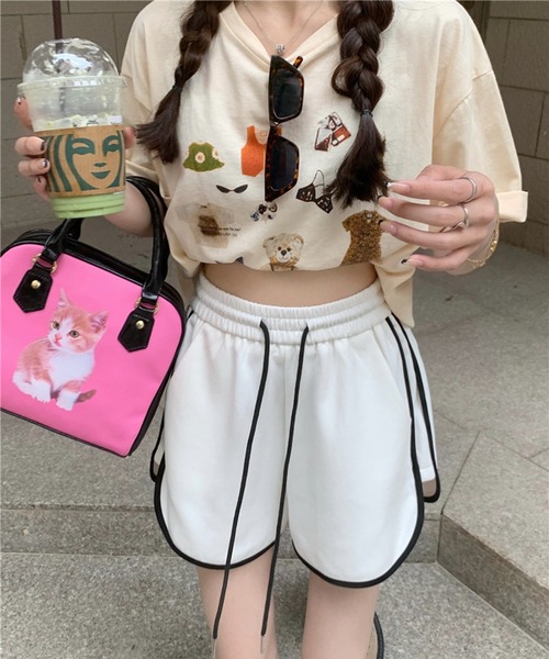 新品　シェリエ　ショートパンツ　ピンク　S miniministore ショートパンツ レディース -ファッション通販