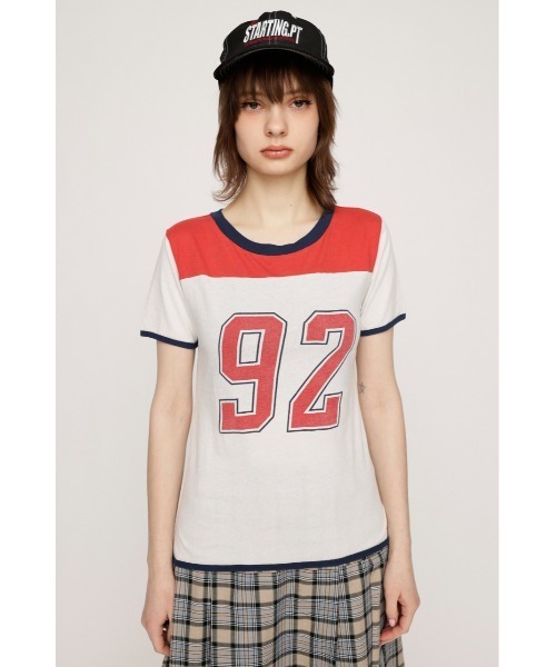 SLY tシャツ NUMBERING T/SH ナンバリング Tシャツ レディース