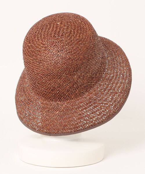 cathy hat 変形ハット　ダークブラウン cathy hat 変形ハット ダークブラウン - メルカリ