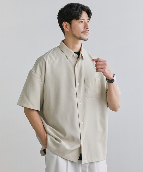 SPU（スプ） シャツ 半袖 日本製Naturemier(TM)シャンブレーレギュラー