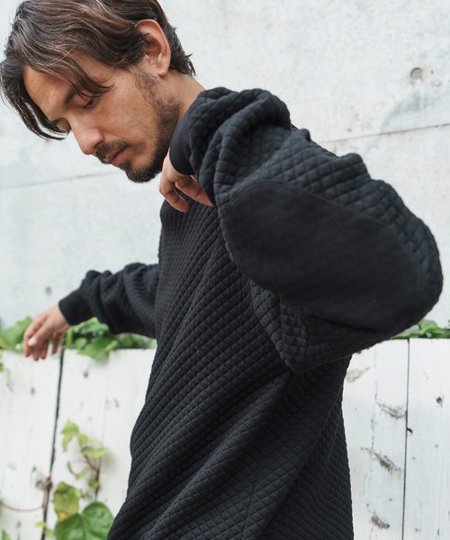 CAMBIO（カンビオ） tシャツ mlt4777-Diamond Quilt Cut sew Pullover