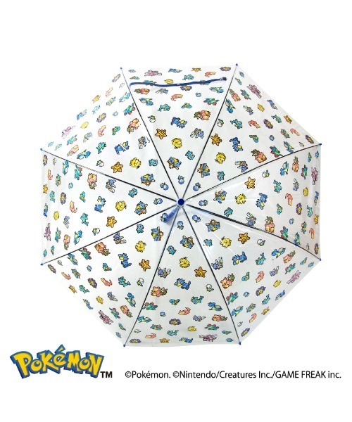 Pokemon 傘 ポケットモンスター/ポケモン ビニール傘ピクセル