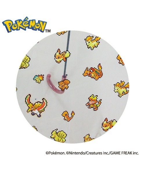 Pokemon 傘 ポケットモンスター/ポケモン ビニール傘ピクセル