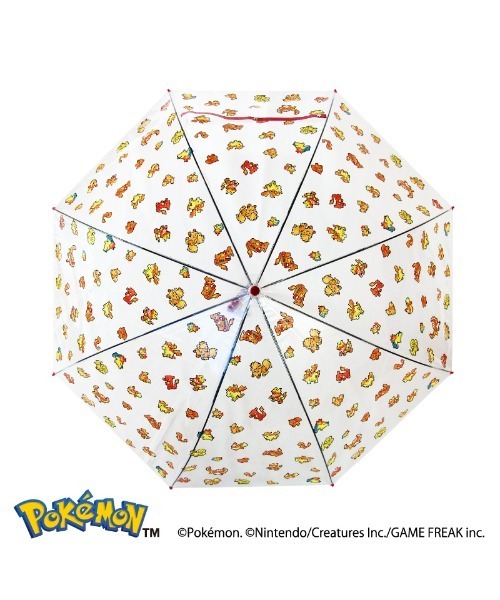 ポケモン - Pokémon　しまむら　傘　ドット絵　炎・水・草3本セット Pokémon しまむら 傘 ドット絵 炎・水・草3本セット - メルカリ