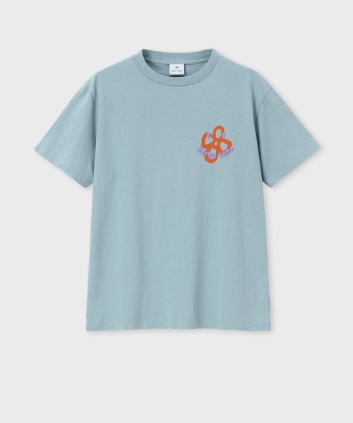 tシャツ ウィメンズ ”PS Happy Flower” 半袖Tシャツ / 245425 EC232V レディース