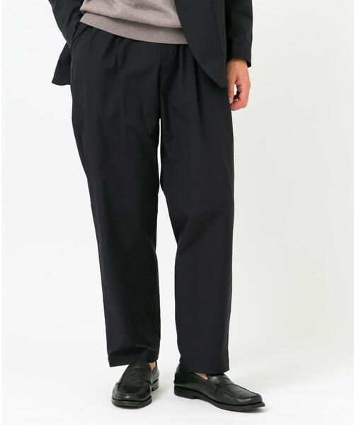 【BLACK】『セットアップ対応』MARUI ORIMONO 3H DryFabricストレッチストレートパンツ URBAN RESEARCH ROSSO MEN パンツ 「セットアップ対応」MARUI ORIMONO