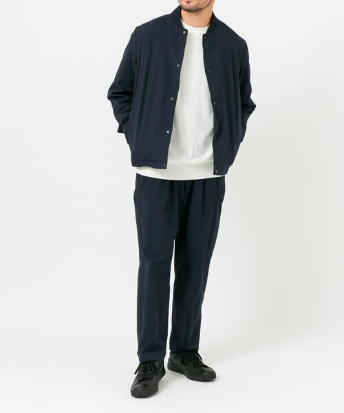 【NAVY】『セットアップ対応』MARUI ORIMONO 3H DryFabricストレッチストレートパンツ URBAN RESEARCH ROSSO MEN パンツ 「セットアップ対応」MARUI ORIMONO