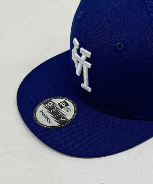 V3様 リピーター割 海外限定 ドジャース 9FIFTY ツートン サイドロゴ NEW ERA キャップ 帽子 「NEW ERA/ニューエラ」別注海外限定