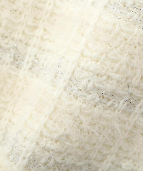PROPORTION BODY DRESSING ワンピース ラメ入りフェザーツイード