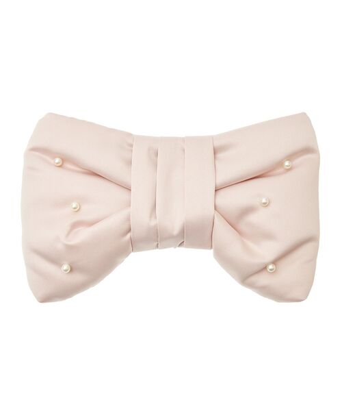 Maison de FLEUR ショルダーバッグ バッグ ピンクリボンリボン型