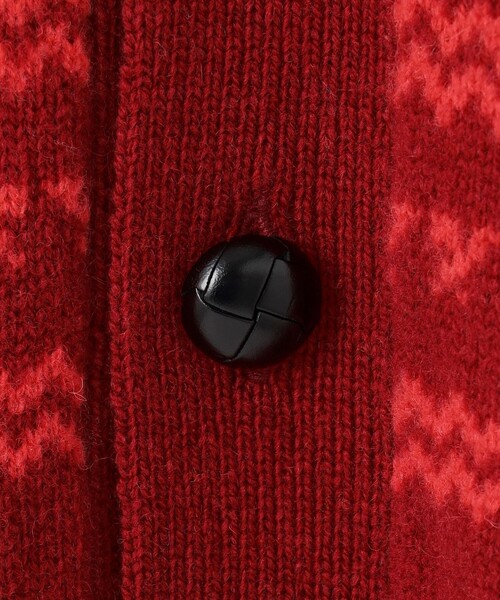 J.PRESS（J.プレス） カーディガン 「Cash Lamb's Wool」フェアアイル