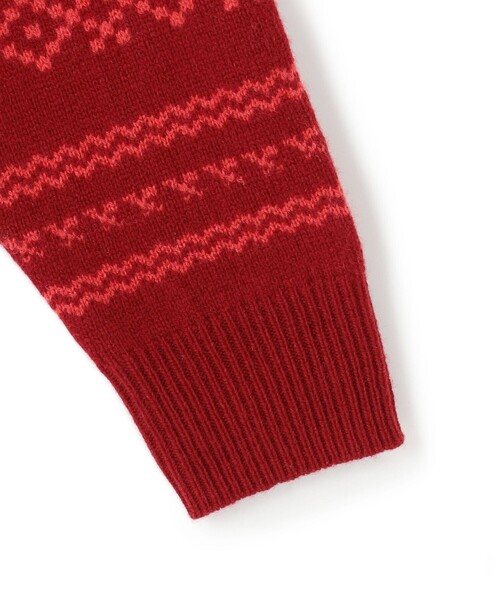 J.PRESS（J.プレス） カーディガン 「Cash Lamb's Wool」フェアアイル