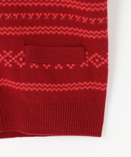 J.PRESS（J.プレス） カーディガン 「Cash Lamb's Wool」フェアアイル